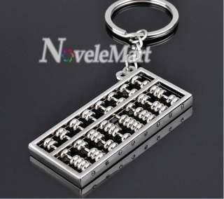 Keyring Keyfob Keychain Ring Bead Abacus Ornament Gift  