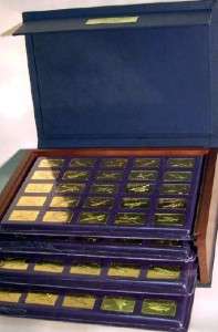 JANE MEDALLIC WORLD GREAT AIRPLANES FRANKLIN MINT COMPLETE 100 MEDAL 