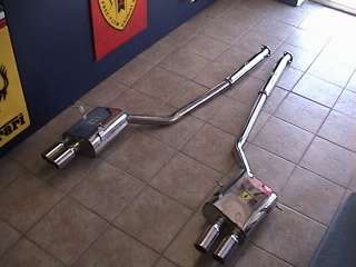 STAINLESS STEEL FREE FLOW PERFORMANCE EXHAUST SYSTEM. EXCELLENT SOUND 
