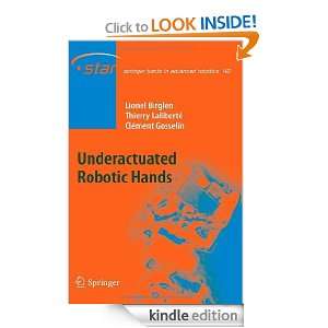 Underactuated Robotic Hands (Springer Tracts in Advanced Robotics 