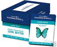 Hammermill Laser Paper, White,24lb, Letter, 500 Sheets  