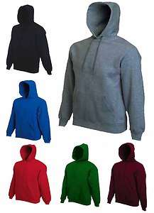 Mens Hooded Sweatshirts Sizes XS to 4XL HOODIES FOR WORK CASUAL SPORTS 