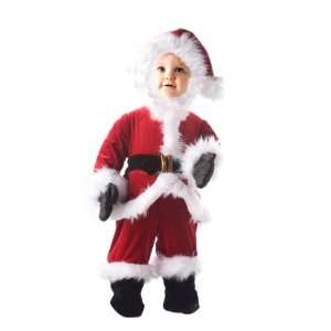   Carnival Corp. Little Santa Toddler / Child Costume / Red   Size 2 4T