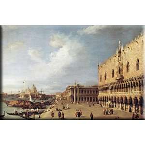   Ducal Palace 16x10 Streched Canvas Art by Canaletto