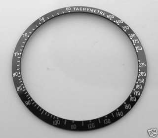 BEZEL INSERT FOR OMEGA SPEEDMASTER TACHYMETRE 3513 PART  