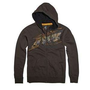  Fox Racing Youth Flash Zip Up Hoody   Youth X Large/Dark 