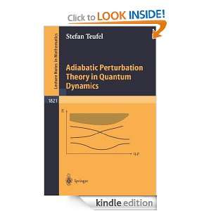 Adiabatic Perturbation Theory in Quantum Dynamics (Lecture Notes in 