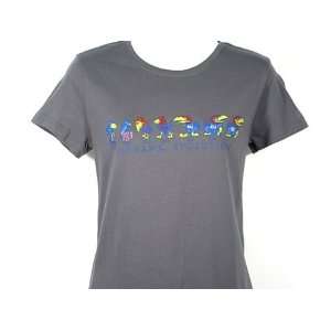  KU womens SS Jayhawk Evolution T