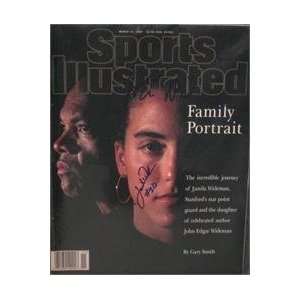 Jamilla Wideman & John Edgar Wideman autographed Sports Illustrated 