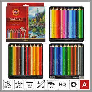   Noor Mondeluz aquarelle colored pencils 3714 72p 8593539201748  