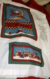 TIS THE SEASON Christmas Quilt Fabric Panel 3924  