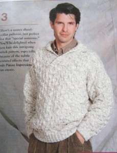 Fashion Knitting #82 Sweaters Women Men 20 Patterns  
