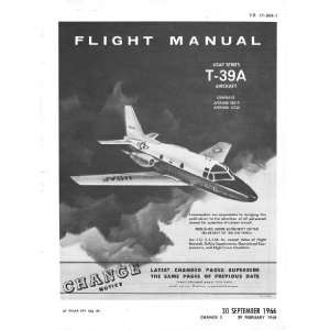  North American Aviation T 39 A Aircraft Flight Manual 