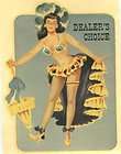 VINTAGE DEALERS CHOICE RISQUE PIN UP GLAMOR GIRL SEXY 
