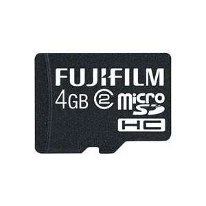  Fujifilm Class 2 4GB microSDHC Memory Card