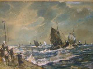 Paul Wolfgang Brunt   Marine Painting   1910   Dutch/German  