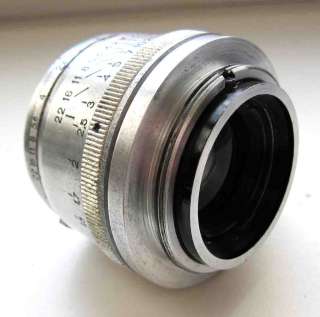 3K ZK ZORKI Sonnar lens 2/50 camera Leica FED jupiter 8  