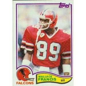  1982 Topps #278 Wallace Francis   Atlanta Falcons 