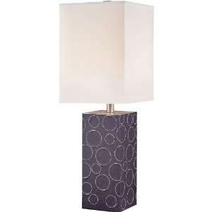  Table Lamp   Morgana Collection Black Finish