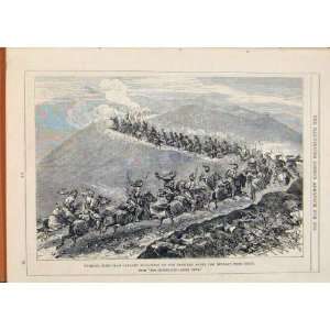  London Almanack 1878 Turkish Cavalry Following Russians 