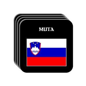  Slovenia   MUTA Set of 4 Mini Mousepad Coasters 