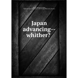  Japan advancing  whither? . Episcopal Church. Domestic 