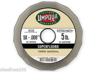 NEW Umpqua Superfluoro Fluorocarbon Tippet 40lb  