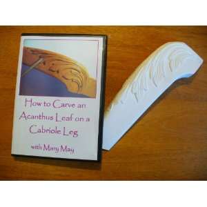  How to Carve an Acanthus Leaf DVD with Matching Plaster 