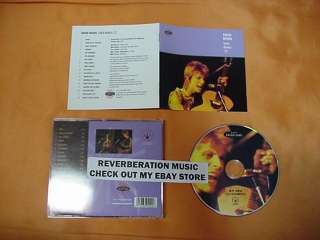   BOWIE Santa Monica 72 UK CD 1994 WITHDRAWN DISC 054421039224  