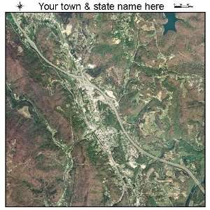  Aerial Photography Map of Lake City, Tennessee 2010 TN 