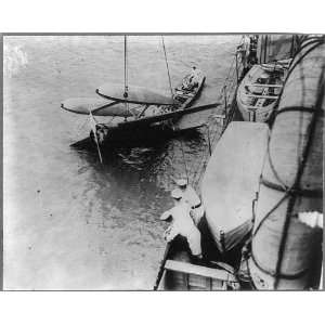  Charles A. Lindberghs plane,Yangtse River,Hankow,China 
