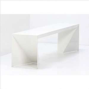  Origami Bench Color Off white Patio, Lawn & Garden