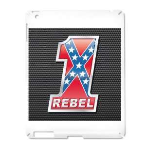  iPad 2 Case White of 1 Confederate Rebel Flag Everything 
