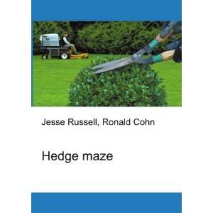 Hedge maze Ronald Cohn Jesse Russell  Books