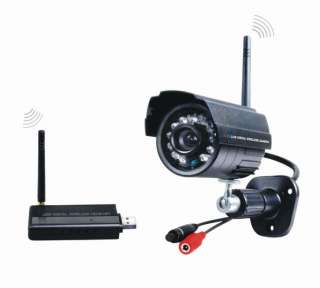 Digital Wireless Surveilance Video Camera night vision DVR Security 