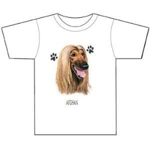  Afghan Dog T shirt Size Xlarge 