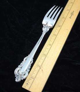 Wallace Grande Baroque Sterling Silver Dinner Fork 8  