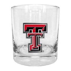  Texas Tech Red Raiders NCAA Rocks Glass