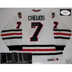  Chris Chelios Signed Uniform   Authentic Sports 