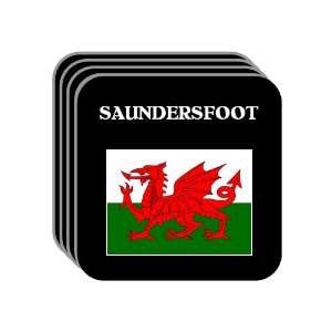  Wales   SAUNDERSFOOT Set of 4 Mini Mousepad Coasters 
