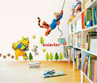 wall paper decal stickers art vinyl removable kids winnie the pooh