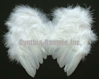   White Feather Angel fashion wing costume doll/pet/new born (WM2XS