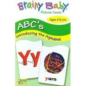  Brainy Baby 9905 ABCs Learning   Flash Cards Toys & Games