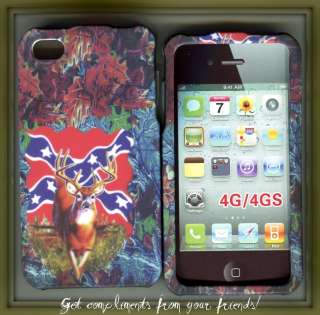 Faceplate Apple iPhone 4 4G 4s phone cover hard cover case camo rebel 