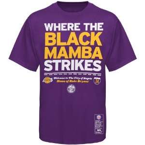   #24 Kobe Bryant Purple NBA Campaign ESPN T shirt
