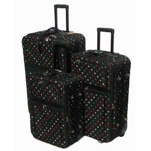  New Amber 3pcs Multi Color Star Dots Luggage Sports 