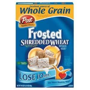 Post Frosted Shredded Wheat Cereal 19 oz (Pack of 12)  