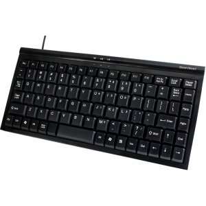  Gear Head KB1700U Keyboard. 89 KEY MINI USB KEYBOARD BLACK 