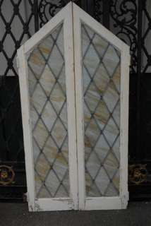 Gothic Style Leaded Glass Window  