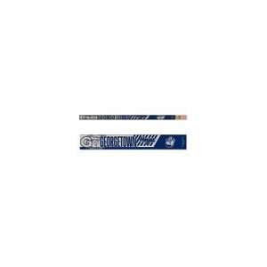  Georgetown Hoyas Pencil With Eraser   6 Pack Office 